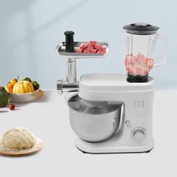 Multifunctionele Keukenmachine met Vleesmolen en 1.5L Sapcentrifuge - 700W — thumbnail 2