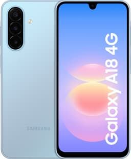 Samsung Galaxy A18 4G - Smartphone - 128GB - Light blue + 1 jaar extra garantie — thumbnail 1