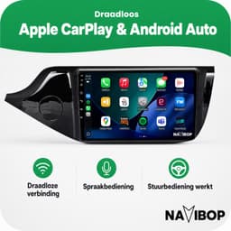 Navibop Autoradio geschikt voor Kia Ceed 2012 t/m 2018 - Draadloos Apple CarPlay & Android Auto - 9 inch touchscreen - Android 15 - 4GB/64GB - Navigatie - Bluetooth - DAB+ ready - 2 din - 2012 2013 2014 2015 2016 2017 2018 — thumbnail 3