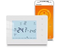 Wifi-thermostaat met batterij, programmeerbare thermostaat