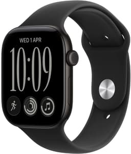 Apple Watch Series 12 46mm Zwart Sportband M/L — thumbnail 4