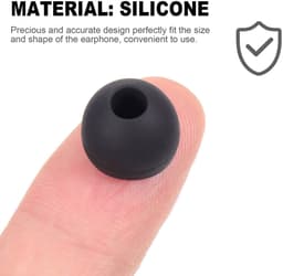 Siliconen oorkussens Geschikt voor in-ear hoofdtelefoons van 4,5-6 mm, 3 maten, 18 paar — thumbnail 5