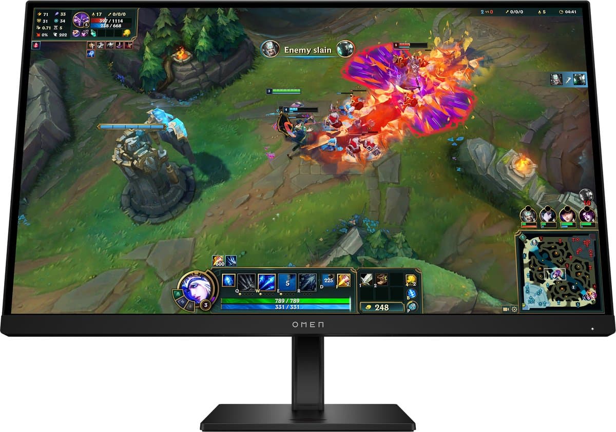 HP OMEN 27q G2 - Quad HD Gaming Monitor - 27 inch - 180hz — afbeelding 1