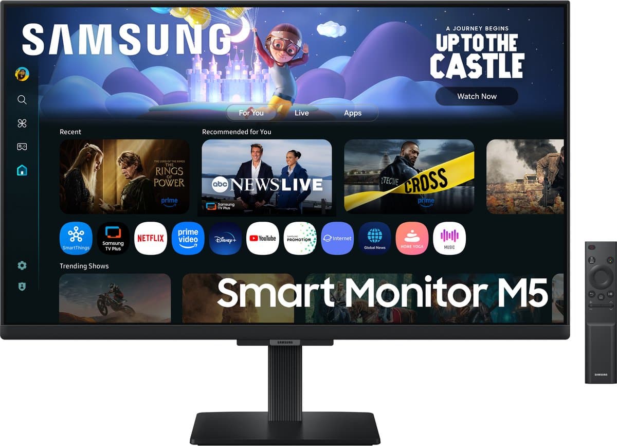 Samsung Smart Monitor M5 M50D LS27FM500EUXEN — afbeelding 1