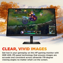 Gaming-Monitor HP AV4K1E9#ABB Full HD 27" — thumbnail 3