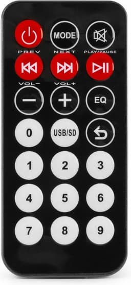 Stereo versterker - Power Dynamics BTW30SET inbouw versterker met Bluetooth, 2x plafond speaker en afstandsbediening - 30W — thumbnail 2