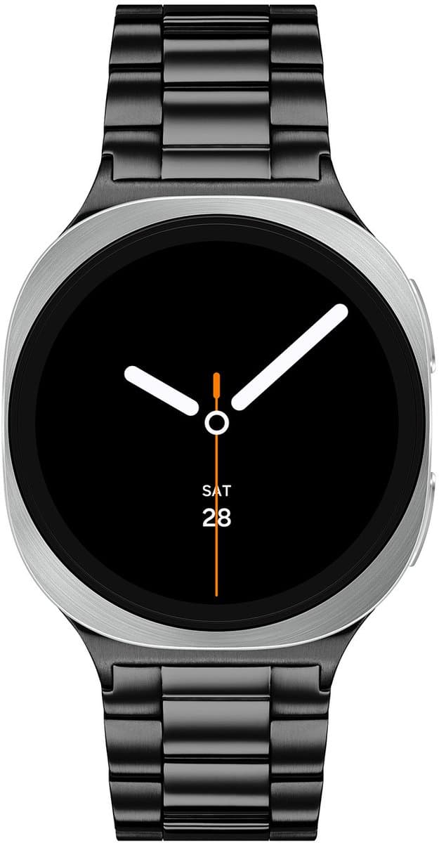 Samsung Special Edition Galaxy Watch 8 LTE Zilver/Zwart Staal 40mm — afbeelding 1