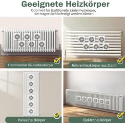 6 Radiatorventilatoren met Slimme Thermostaat voor Gietijzeren Radiatoren - Meer Warmte en Lagere Energiekosten — thumbnail 5