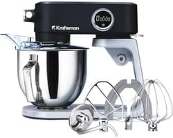 Volledig metalen keukenmachine met 8 snelheden en timerfunctie – ideaal voor elke baksessie
