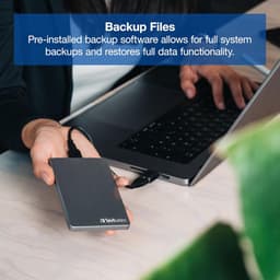Draagbare Externe Harde Schijf 1 TB - Slim Ontwerp met USB 3.2 en USB-C — thumbnail 5