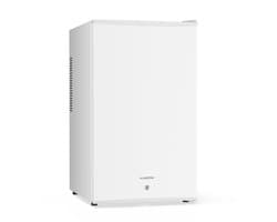 Klarstein Mini-Koelkast koelkast, mini koelkast met glazen deur, 68L voor drankjes, snacks & cosmetica, koelkast klein & geruisloos, regelbare schappen, kleine skincare koelkast huidverzorgingsproducten medicijnen - Minibar - 2L 35 dB 65W