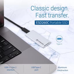 1TB Externe SSD USB-C 3.1 Gen 2 Compact Draagbaar Opslagapparaat — thumbnail 2