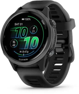 Garmin Forerunner Serie - Smartwatch - 42mm - Zwart - Slate Grey — thumbnail 1