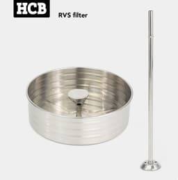 HCB® - Professionele Horeca Percolator - 12 liter - 80 kopjes - 230V - RVS / INOX Perculator - Elektrisch koffiezetapparaat - Volautomatische koffiemachine - 37x36.5x48.5 cm (DxBxH) - 3.10 kg - 1347 — thumbnail 5