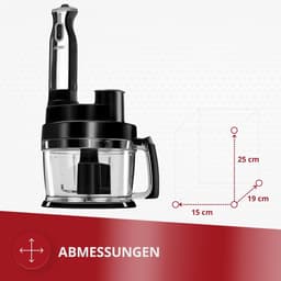 Multifunctionele Keukenmachine met 800W Motor - Kneedmachine, Mixer en Hakmolen — thumbnail 2