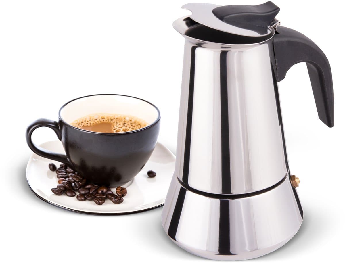 BiggDesign® - BiggCoffee Koffiemaker - Percolator Koffie - Espressomaker Inductie - Koffie Perculator — afbeelding 1