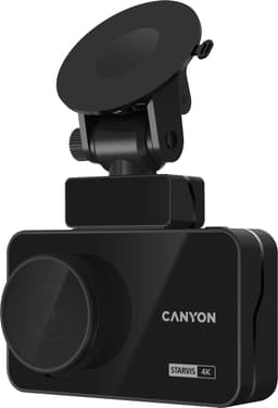 Canyon CDVR-40GPS Serie - Auto Video Recorder UltraHD 2160p Wi-Fi GPS - Zwart - Stijlvolle Dashcam - App - Magnetisch - GPS tracker — thumbnail 1