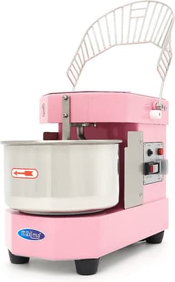 Spiraalkneder - 8 L - 4,5 Kg Deeg - Pastel Roze — thumbnail 2