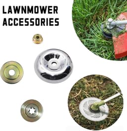Metaal vervangingsmessen kit voor grasmaaier - Adapter en bevestigingsset voor bosmaaier — thumbnail 3