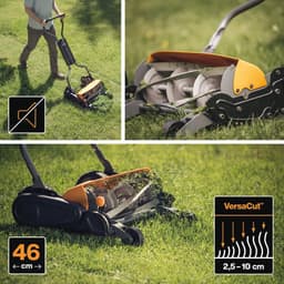 Kooimaaier 46 cm - Ergonomische en geruisloze grasmaaier voor een perfect gazon — thumbnail 3
