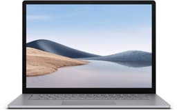 Microsoft Surface Laptop 4 Intel® Core™ i7 i7-1185G7 38,1 cm (15") Touchscreen 16 GB LPDDR4x-SDRAM 512 GB SSD Wi-Fi 6 (802.11ax) Windows 11 Pro Platina — thumbnail 1