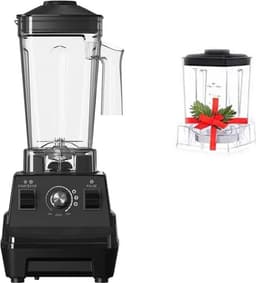 Koopiez Mix Mini Pro - Keuken Mixer - Mini - Smoothie Blender - Baby Food - MilikShake - 1800W - Zwart — thumbnail 1