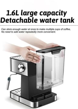 Mila Shop Barista koffiemachine - Koffiemachine - Pistonmachine - Espressomachine - IJskoffie - Latte Macchiato — thumbnail 4
