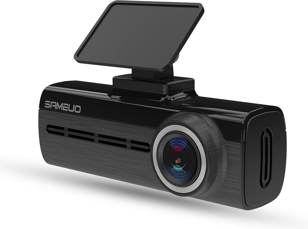 Sameuo Samueo Dashcam U750 2K 1440P Wifi Auto Video Recorder Zwart — afbeelding 1