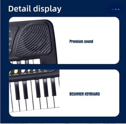 OodBlue Piano Keyboard - 37 Toetsen - Draagbaar & Multifunctioneel - Voor Kinderen — thumbnail 5