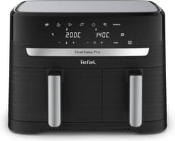 Tefal Dual Easy Fry & Grill Easy Fry Dual EY9018 XXL heteluchtfriteuse met dubbele lades zwart — thumbnail 1