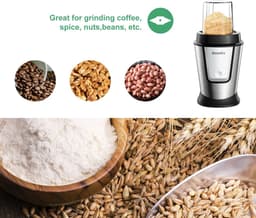 Allero Keukenmachine - Multifunctionele Keukenmachine - Hakmolen - Blender - Juicer - Mixer - 3-in-1 - 700W - 1,2L - Beker — thumbnail 5