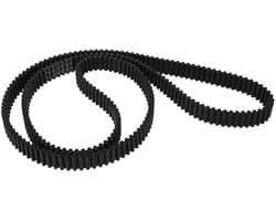 Getande Distributieriem - Tandriem Grasmaaier - Maaier Onderhoud - Specifieke Pasvorm - 1800x25mm - Zwart