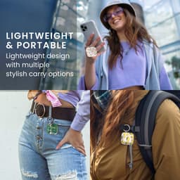 kwmobile Hoes compatibel met Apple Airpods 4 Case - Zachte TPU beschermhoes - Cover in geel / transparant citroenen design — thumbnail 2