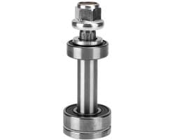 Dailygoods- Spindelas Vervanging - Stevig Ijzermateriaal - Geschikt voor 44/46/50 Inch - Eenvoudige Installatie - Duurzaam - Optimaal Prestaties - Maaidek