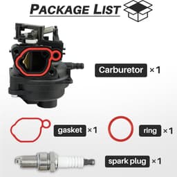 Carburateur Kit - Motor Onderdelen - Grasmaaier Onderhoud - Inclusief Bougie - 8x10x8 cm — thumbnail 2