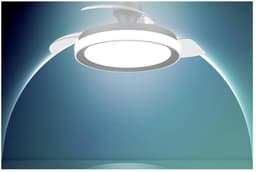 Philips Bliss Plafondventilator met ingebouwde LED-lamp - 3 Intrekbare bladen, diameter: 106cm - 4500 Lumen - Instelbaar wit licht van 2700K tot 6500K - Dimbaar tot 5% - Afstandsbediening - Zwart — thumbnail 4