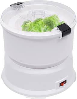 Automatische Aardappelschilmachine - Elektrische Schiller - Snel Groenten Schillen - 2-in-1 Functie - 1 kg Capaciteit - Wit — thumbnail 1