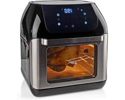 Heteluchtfriteuse - Airfryer Snacks - Gezond Koken - 8 Programma's - 3.5 Liter - Mat Zwart