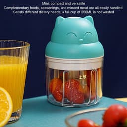 Mini Knoflook Chopper - Keukenmachine Hakker - Maaltijd Voorbereiding - Draadloos Opladen - 250ML Capaciteit - Groen — thumbnail 5