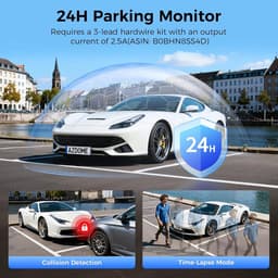 Auto Camera - Rijrecorder - Veilig Rijden - Dubbele Opname - 4K - Zwart — thumbnail 3