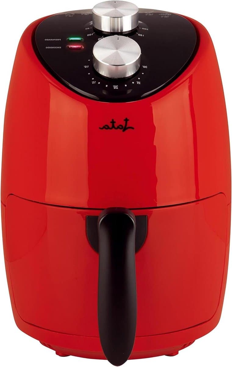 Heteluchtfriteuse - Airfryer - Gezond Koken - Olievrij - 2 Liter - Rood — afbeelding 1