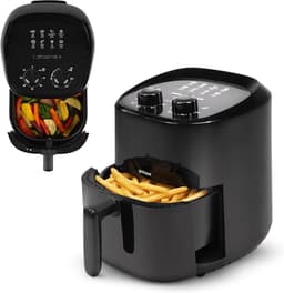 Heteluchtfriteuse - Airfryer - Gezond Frituren - Vetvrij en Snel - 3.5 Liter - Zwart — thumbnail 1