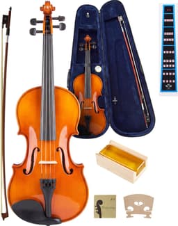 Finesse Viool Starterset - met Koffer & Accessoires - 4/4 - Viool Muziekinstrument - Milan — thumbnail 1