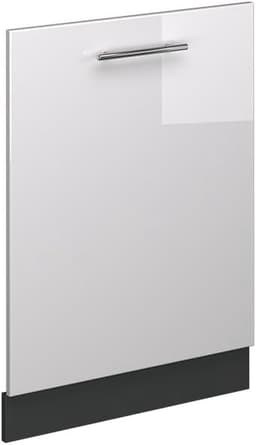Vaatwasser Paneel Wit Hoogglans 60 cm voor Inbouw - Universele Machine Afdekplaat — thumbnail 1