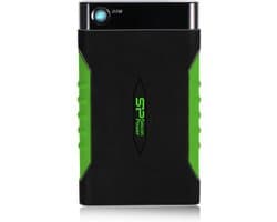 Externe Harde Schijf 1TB USB 3.0 - 2.5 inch USB-A Portable Opslag Zwart/Groen