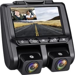 Dashcam voor Auto - Dual - Camerabewaking - Full HD - Zwart - Veiligheid — thumbnail 1