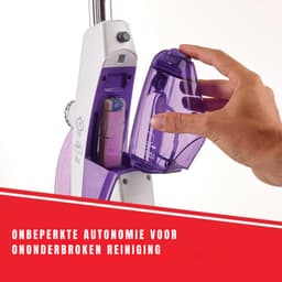 DYNA® Stoomreiniger vloer - Stoomreiniger - Stoomreinigers - Paars - 32cm x 20cm x 112cm — thumbnail 4