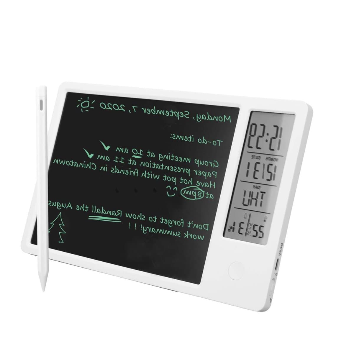 DYNA®Digitaal Notitieblok - Grafische Tablet Met Tekenpen - Herbruikbare Notitieblok – Wit - 11cm x 15cm x 1cm — afbeelding 1