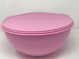 Grote Mengkom - Keuken Kom - Bakken en Koken - Luchtdichte Deksel - 7.8 Liter - Roze — thumbnail 1