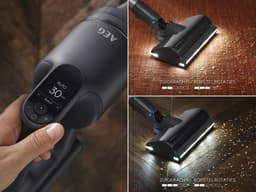 AEG AP91AB21DG Animal 9000 - Steelstofzuiger draadloos met 4 opzetstukken - Voor huisdieren - Lange accuduur tot 90 min - 360° LED-verlichting - Krachtig - Sterke zuigkracht - Vacuum cleaner - Dierenhaar - Draadloos zonder zak - Zonder zak op accu — thumbnail 4